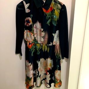 Cute red baker dress